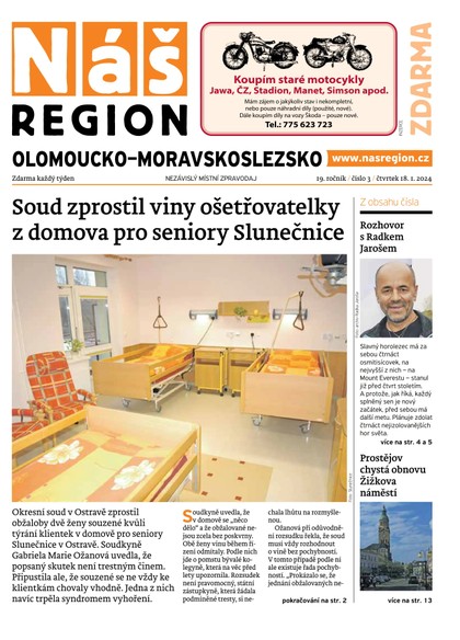 E-magazín Náš Region - Olomoucko/Moravskoslezsko 3/2024 - A 11 s.r.o.