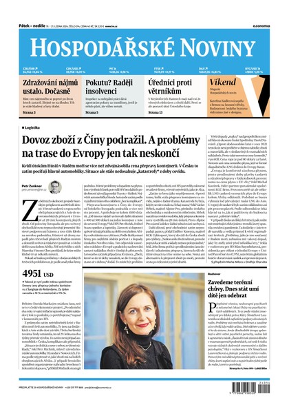 E-magazín HN 014 - 19.01.2024  - Economia, a.s.