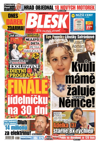 E-magazín Blesk - 22.1.2024 - CZECH NEWS CENTER a. s.