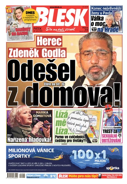 E-magazín Blesk - 26.1.2024 - CZECH NEWS CENTER a. s.