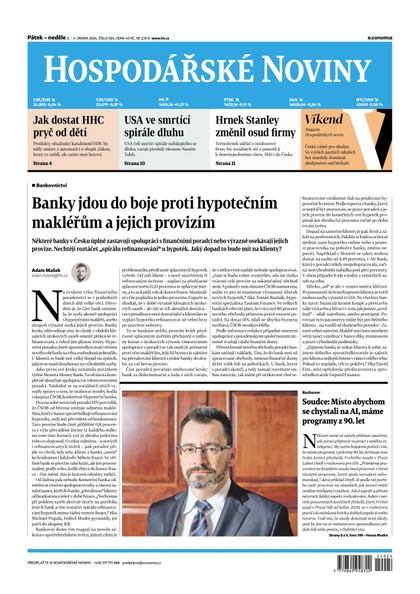 E-magazín HN 024 - 02.02.2024  - Economia, a.s.