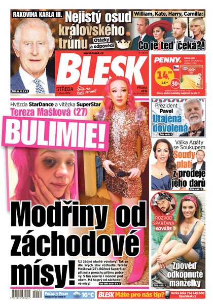 E-magazín Blesk - 7.2.2024 - CZECH NEWS CENTER a. s.