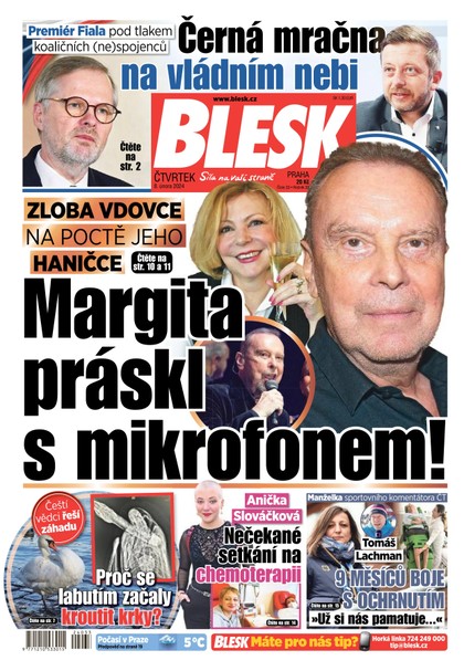 E-magazín Blesk - 8.2.2024 - CZECH NEWS CENTER a. s.