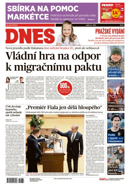 E-magazín MF DNES - 9.2.2024 - MAFRA, a.s.