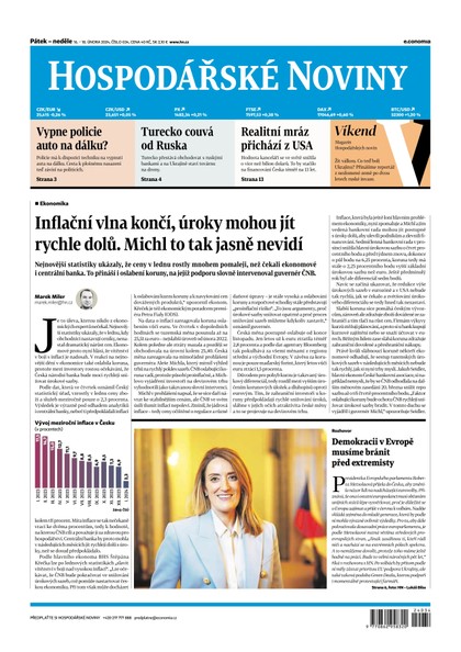 E-magazín HN 034 - 16.2.2024 - Economia, a.s.