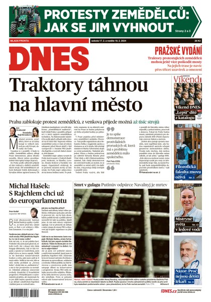 E-magazín MF DNES - 17.2.2024 - MAFRA, a.s.