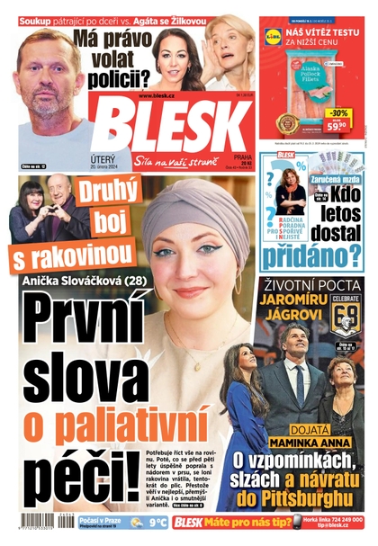 E-magazín Blesk - 20.2.2024 - CZECH NEWS CENTER a. s.