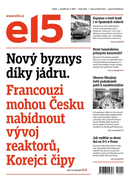 E-magazín E15 - 26.2.2024 - CZECH NEWS CENTER a. s.