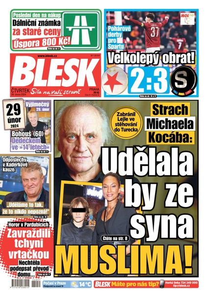 E-magazín Blesk - 29.2.2024 - CZECH NEWS CENTER a. s.
