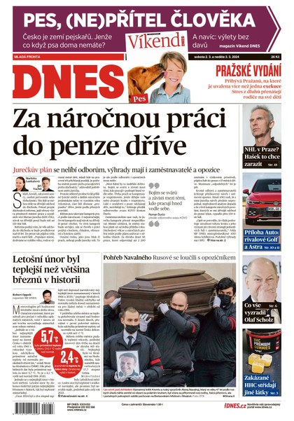 E-magazín MF DNES - 2.3.2024 - MAFRA, a.s.