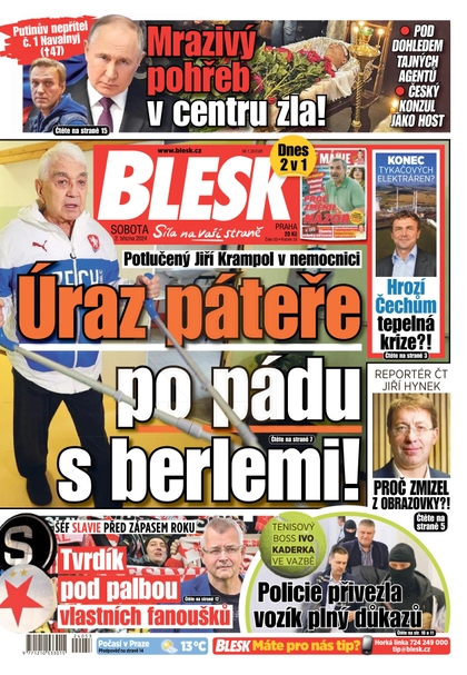 E-magazín Blesk - 2.3.2024 - CZECH NEWS CENTER a. s.