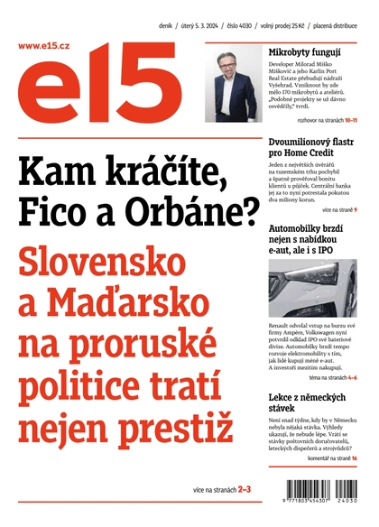 E-magazín E15 - 5.3.2024 - CZECH NEWS CENTER a. s.