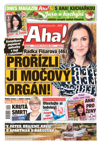 E-magazín AHA! - 14.3.2024 - CZECH NEWS CENTER a. s.