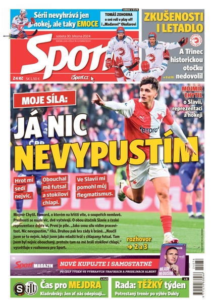 E-magazín Sport - 30.3.2024 - CZECH NEWS CENTER a. s.