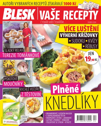 E-magazín Blesk vaše recepty - 4/2024 - CZECH NEWS CENTER a. s.