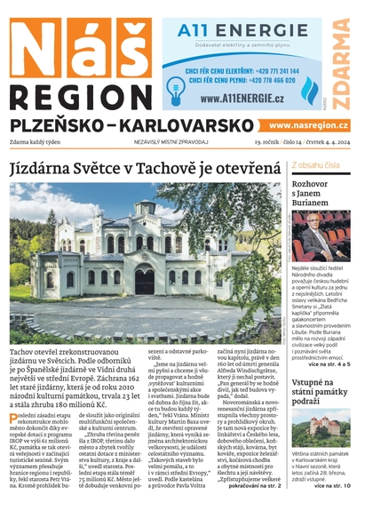 E-magazín Náš Region - Karlovarsko 14/2024 - A 11 s.r.o.