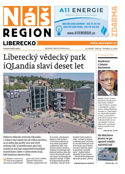 E-magazín Náš Region - Liberecko 14/2024 - A 11 s.r.o.