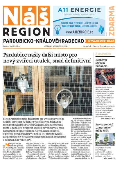 E-magazín Náš Region - Pardubicko/Královéhradecko 14/2024 - A 11 s.r.o.