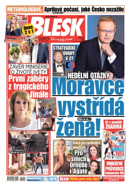 E-magazín Blesk - 4.5.2024 - CZECH NEWS CENTER a. s.