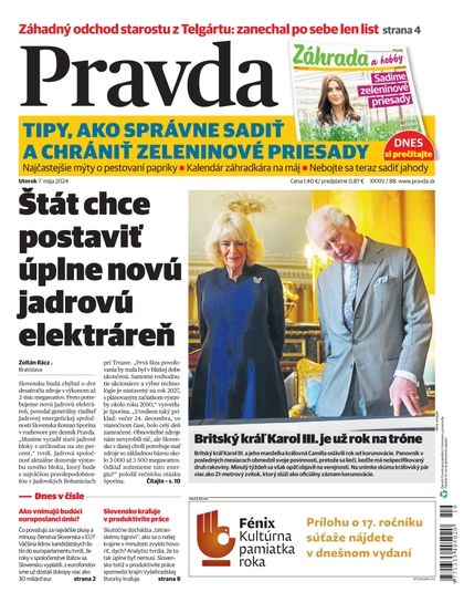 E-magazín Denník Pravda 7. 5. 2024 - OUR MEDIA SR a. s.