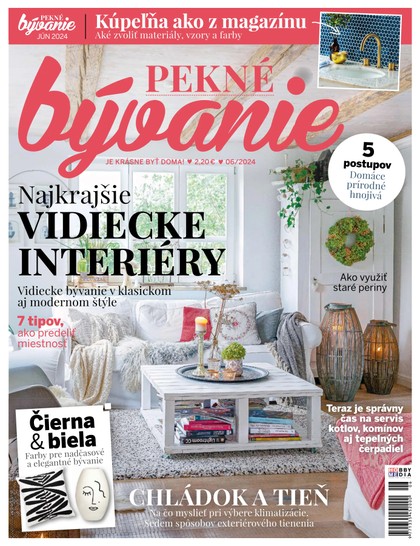 E-magazín Pekné bývanie 2024 06 - Hobby Media