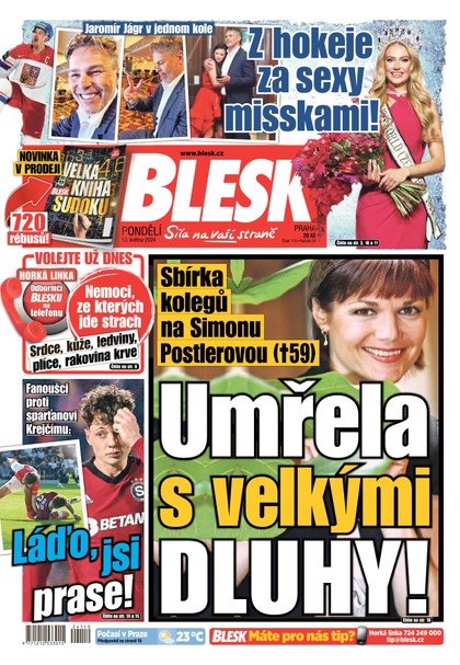 E-magazín Blesk - 13.5.2024 - CZECH NEWS CENTER a. s.