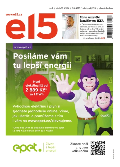 E-magazín E15 - 15.5.2024 - CZECH NEWS CENTER a. s.