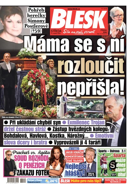 E-magazín Blesk - 15.5.2024 - CZECH NEWS CENTER a. s.