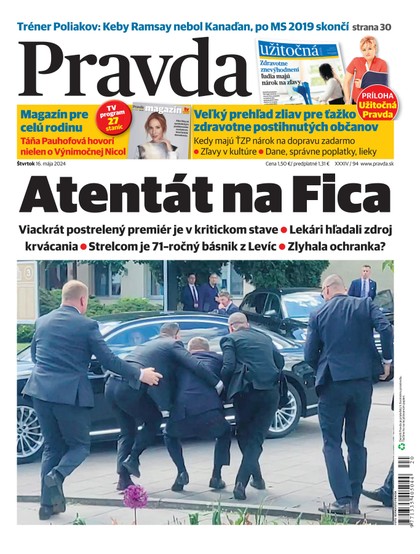 E-magazín Denník Pravda 16. 5. 2024 - OUR MEDIA SR a. s.