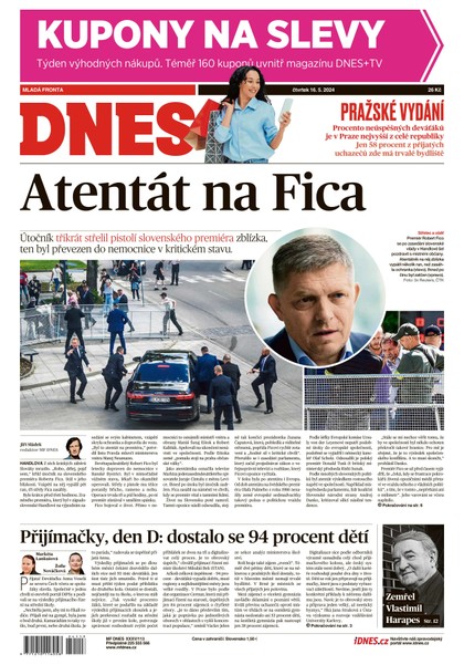 E-magazín MF DNES - 16.5.2024 - MAFRA, a.s.