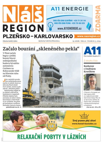 E-magazín Náš Region - Karlovarsko 20/2024 - A 11 s.r.o.