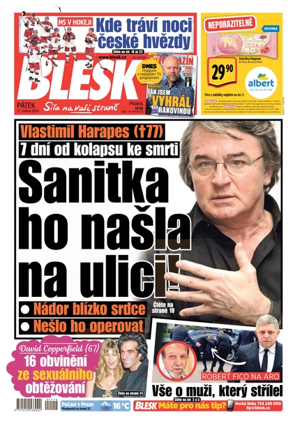 E-magazín Blesk - 17.5.2024 - CZECH NEWS CENTER a. s.