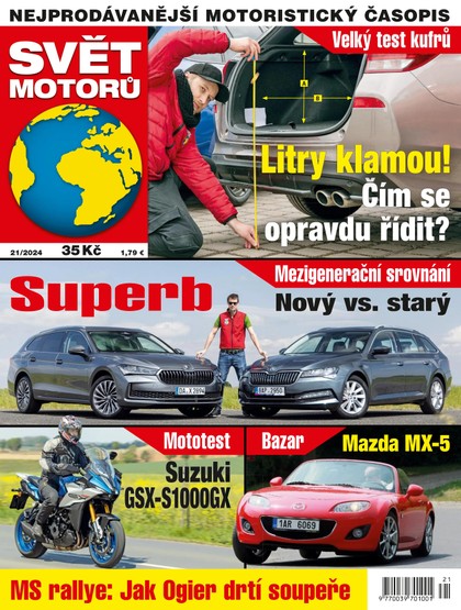 E-magazín Svět motorů - 21/2024 - CZECH NEWS CENTER a. s.