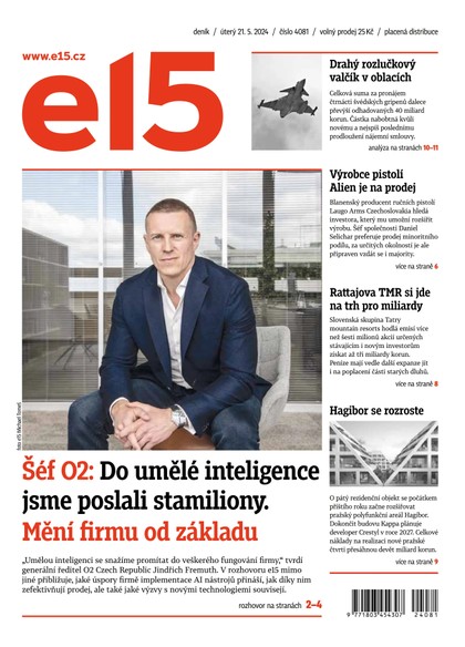 E-magazín E15 - 21.5.2024 - CZECH NEWS CENTER a. s.