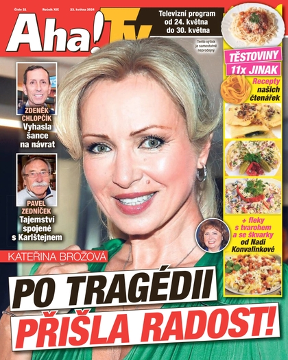 E-magazín AHA! Tv - 23.05.2024 - CZECH NEWS CENTER a. s.