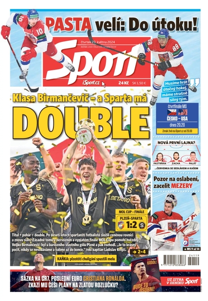 E-magazín Sport - 23.05.2024 - CZECH NEWS CENTER a. s.
