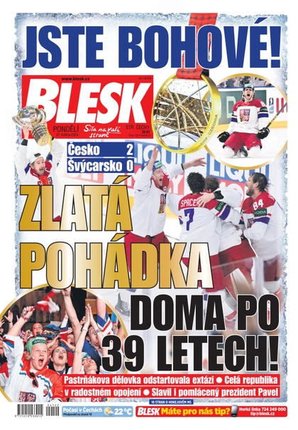 E-magazín Blesk - 27.05.2024 - CZECH NEWS CENTER a. s.