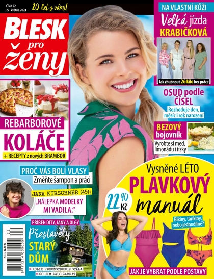 E-magazín BLESK PRO ŽENY - 22/2024 - CZECH NEWS CENTER a. s.