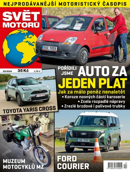 E-magazín Svět motorů - 22/2024 - CZECH NEWS CENTER a. s.