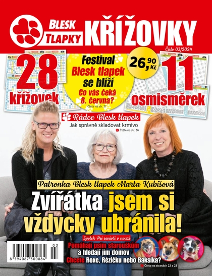 E-magazín Blesk Tlapky Křížovky - 03/2024 - CZECH NEWS CENTER a. s.