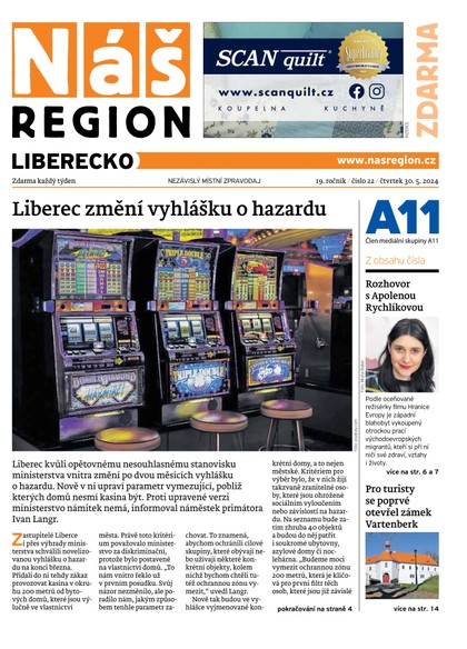 E-magazín Náš Region - Liberecko 22/2024 - A 11 s.r.o.