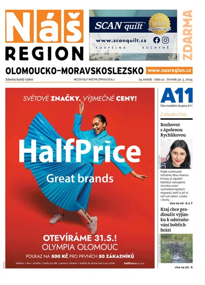 E-magazín Náš Region - Olomoucko/Moravskoslezsko 22/2024 - A 11 s.r.o.