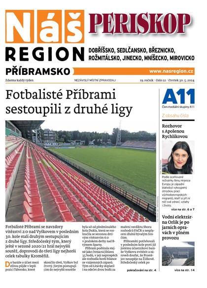 E-magazín Náš Region - Příbramsko 22/2024 - A 11 s.r.o.