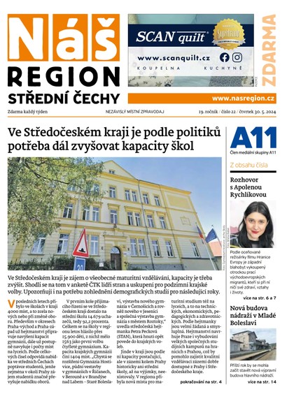 E-magazín Náš Region - Střední Čechy 22/2024 - A 11 s.r.o.