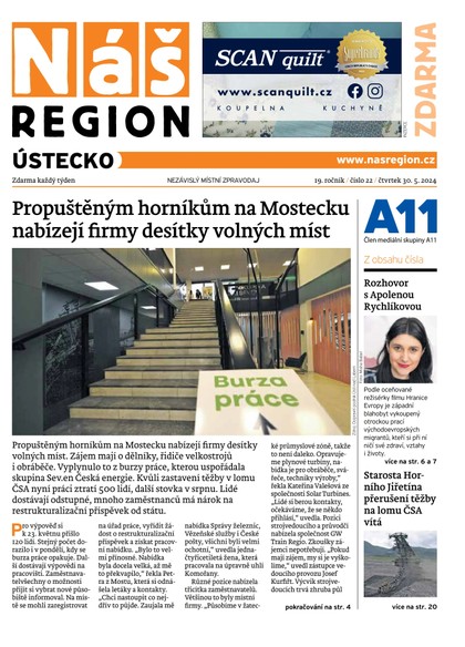 E-magazín Náš Region - Ústecko 22/2024 - A 11 s.r.o.