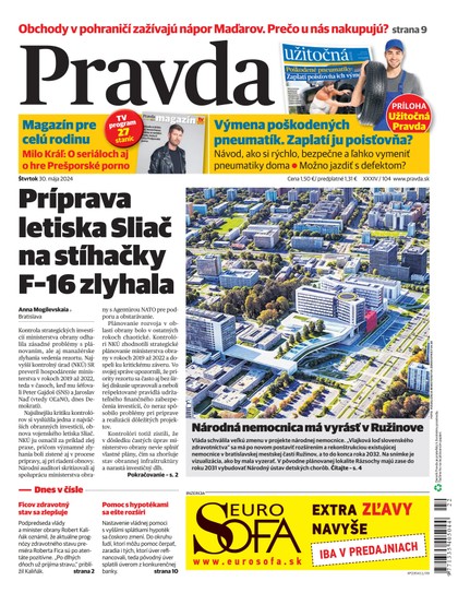 E-magazín Denník Pravda 30. 5. 2024 - OUR MEDIA SR a. s.