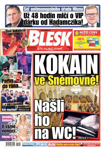 E-magazín Blesk - 30.05.2024 - CZECH NEWS CENTER a. s.
