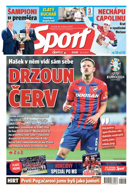 E-magazín Sport - 30.05.2024 - CZECH NEWS CENTER a. s.