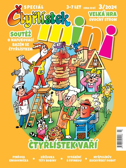 E-magazín Čtyřlístek Mini 3/2024 - Čtyřlístek