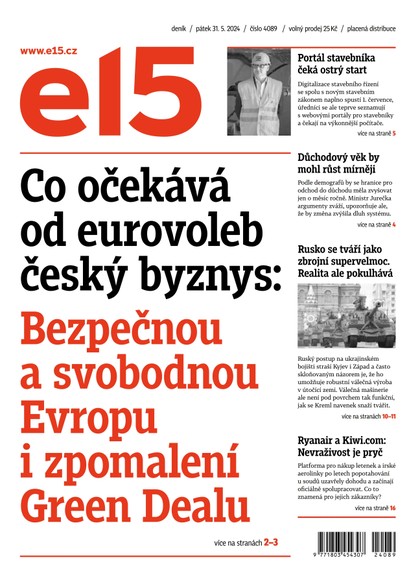 E-magazín E15 - 31.05.2024 - CZECH NEWS CENTER a. s.